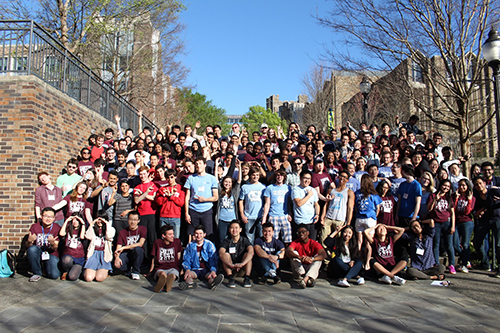 Participants in 2017 ASA DataFest at Duke University