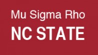 The alpha chapter of Mu Sigma Rho at North Carolina State University inducted 27 new members on March 27.